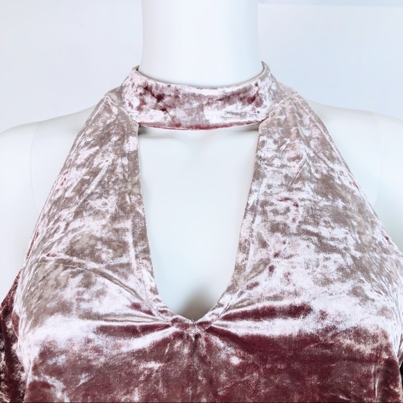 American Eagle Outfitters Size M Velvet Blouse - Picture 4 of 13